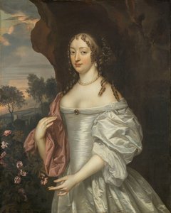 Portrait of Jacoba van Orliens, Wife of Jacob de Witte of Haamstede by Jan Mijtens