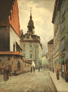 The Old New Synagogue and the Jewish Town-Hall, Prague