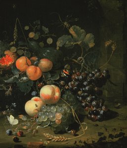 Still Life with Fruit and Flowers
