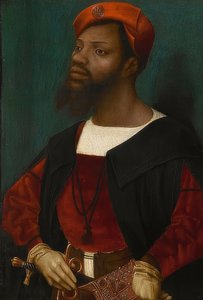 Portrait of an African (Christophle le More?). Around 1525-30