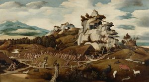 Landscape with an Episode from the Conquest of America, c.1535