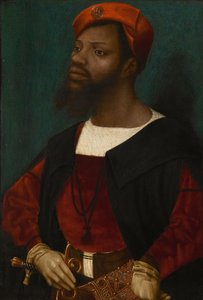Portrait of an African man