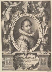 Portrait of Bartholomeus Spranger by Jan Muller