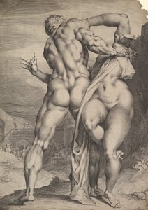 The Rape of the Sabine Women by Jan Muller