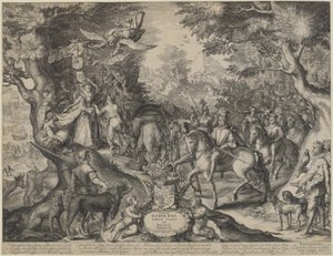 Allegory of Flourishing State of the United Provinces by Jan Pietersz Saenredam