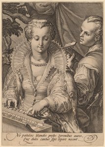 Hearing by Jan Pietersz Saenredam after Hendrik Goltzius
