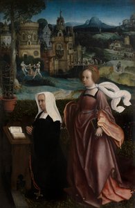 Donor with Saint Nicholas and Donor