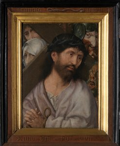 Diptych of a Franciscan Friar (left panel)