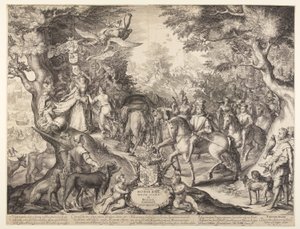 Allegory of the Flourishing State of the United Provinces by Jan Saenredam