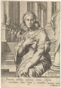 The Adulterous Woman (series title: Famous Women from the New Testament)