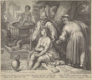 Susanna and the Elders by Jan Saenredam