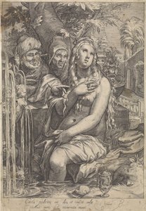 Susanna and the Elders by Jan Saenredam