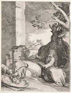 The Prediction of Ahijah, 1604 by Jan Saenredam