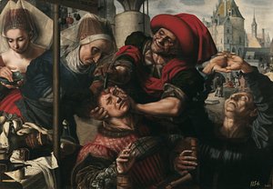Surgery by Jan Sanders Hemessen van
