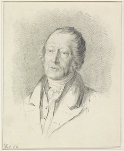 Portrait of Gerrit Lamberts by Jan Simon Voddigel