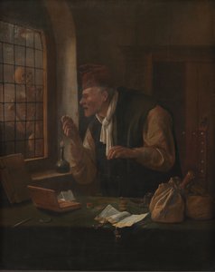 The Miser by Jan Steen