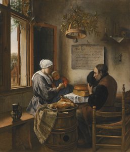 The Prayer Before the Meal by Jan Steen