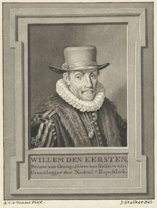 Portrait of William I, Prince of Orange-Nassau by Jan Stolker