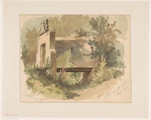 Ruins of the Castle of Heemstede by Jan Striening