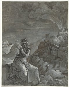 Cassandra Mourns the Downfall of Troy by Jan Swart Van Groningen