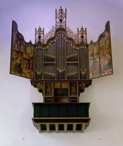 Painted organ, 1526