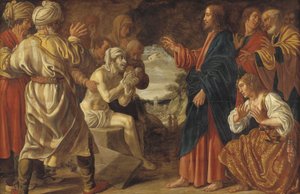 The Raising of Lazarus by Jan Tengnagel