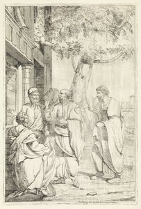 Socrates and Xanthippe by Jan Tersteeg