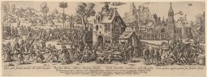 Country Fair by Jan Theodor de Bry after Sebald Beham