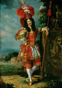 Emperor Leopold I in a theatrical costume by Jan Thomas