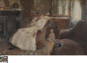 Woman in White by Jan Toorop