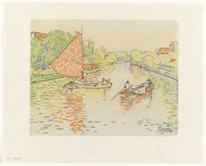 Canal at Veere by Jan Toorop