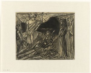 Mary at the Tomb Addressed by an Angel