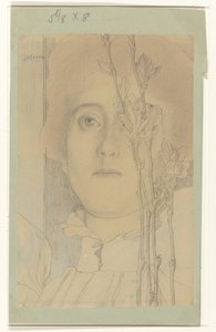 Portrait of an Unknown Woman by Jan Toorop