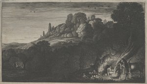The Flight into Egypt by Jan Van de II Velde