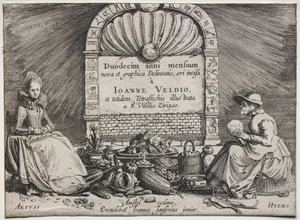The Twelve Months by Jan Van de Velde