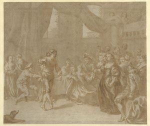 Dancing Couple at a Party