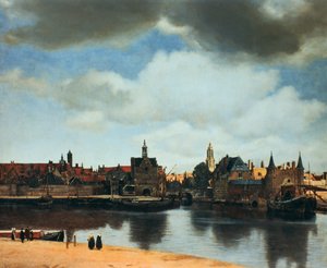 View of Delft, Netherlands, after the fire