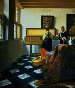Lady at a Virginal