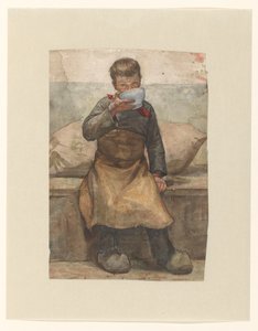 Drinking Boy by Jan Veth