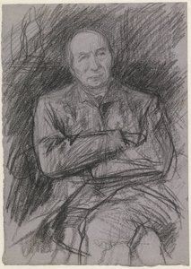 Portrait of Frederik W. van Eeden by Jan Veth
