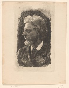 Portrait of Jacques Perk by Jan Veth