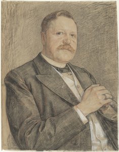 Portrait of R.P.J. Tutein Nolthenius by Jan Veth