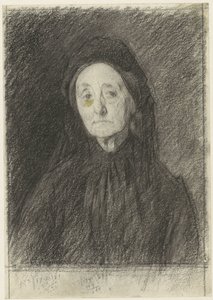 Portrait of Mrs. J.H. Giltay-Moll by Jan Veth