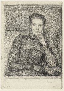 Portrait of Mrs. K.C. Boxman-Winkler by Jan Veth