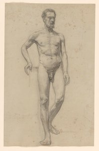 Standing Male Nude, Seen from the Front
