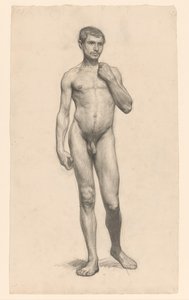 Standing Male Nude, Seen from the Front