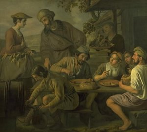 Boaz and Ruth by Jan Victors
