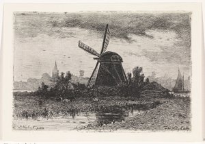 Landscape with Mill