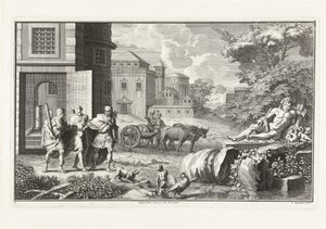 Punishment of a Sodomite in Roman Times by Jan Wandelaar
