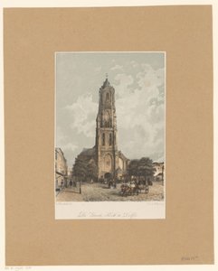 View of the Nieuwe Kerk in Delft